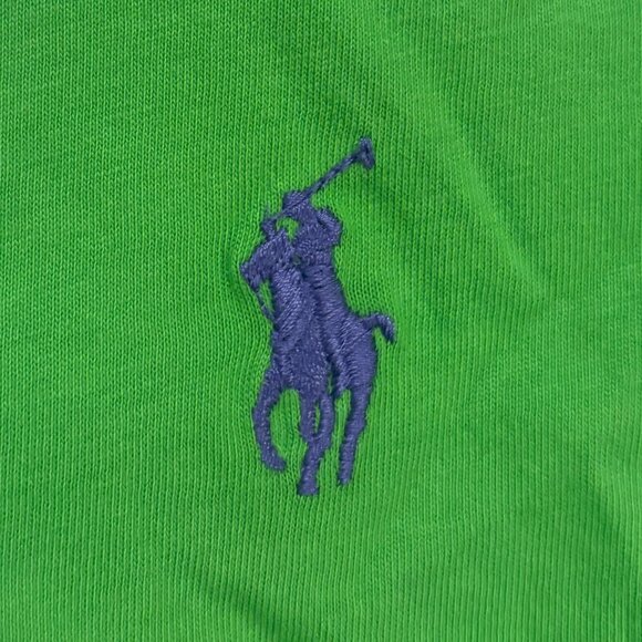 Polo Ralph Lauren Classic T-Shirt – Racing Green with Blue Pony Logo - Picture 5 of 5
